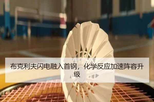 布克利夫闪电融入首钢，化学反应加速阵容升级